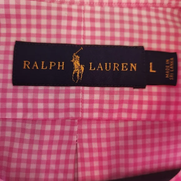 Polo Ralph Lauren Classic Fit Button-Up Shirt Sz L - Picture 4 of 9